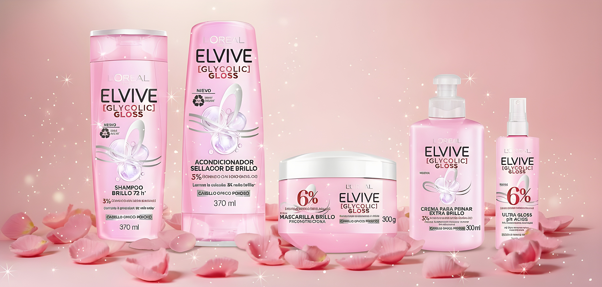 Pack completo L'Oreal Paris - Productos premium para el cabello